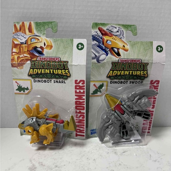 Transformers Dinobot Adventures Snarl And Swoop New - Picture 1 of 4